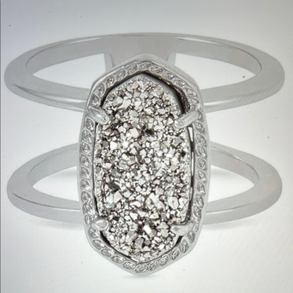 Kendra Scott Jewelry - Kendra Scott Elyse Ring Silver   🆕 size 6